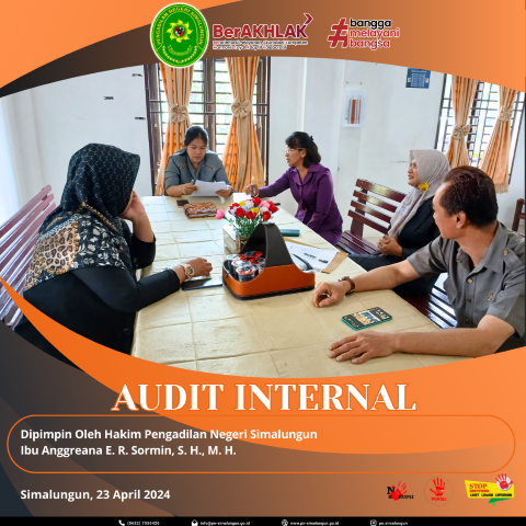 Rapat Meeting Audit Internal pada Pengadilan Negeri Simalungun Rapat Meeting Audit Internal pada Pengadilan Negeri Simalungun