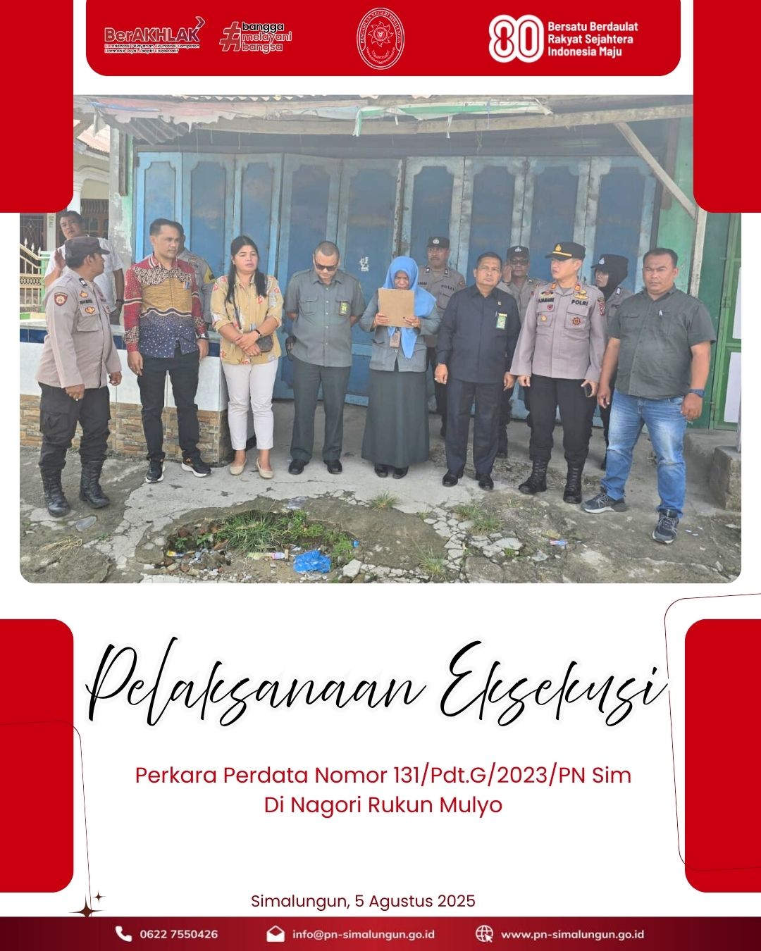 Pelaksanaan Eksekusi Pelaksanaan Eksekusi