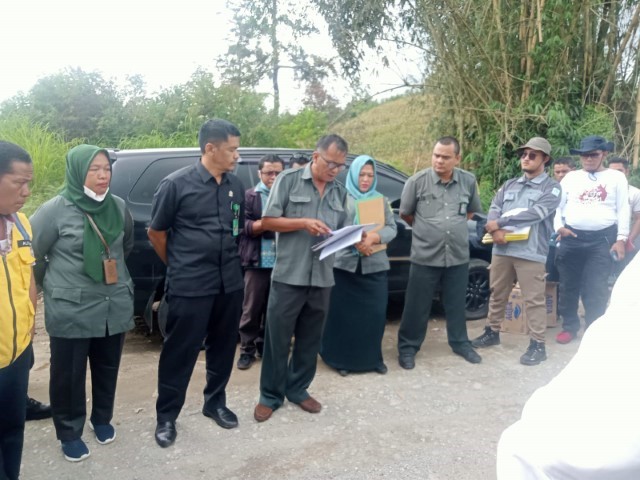 Pengadilan Negeri Simalungun Melaksanakan Eksekusi Perkara Konsinyasi di Nagori Sipangan Bolon, Kecamatan Girsang Sipangan Bolon, Kabupaten Simalungun.