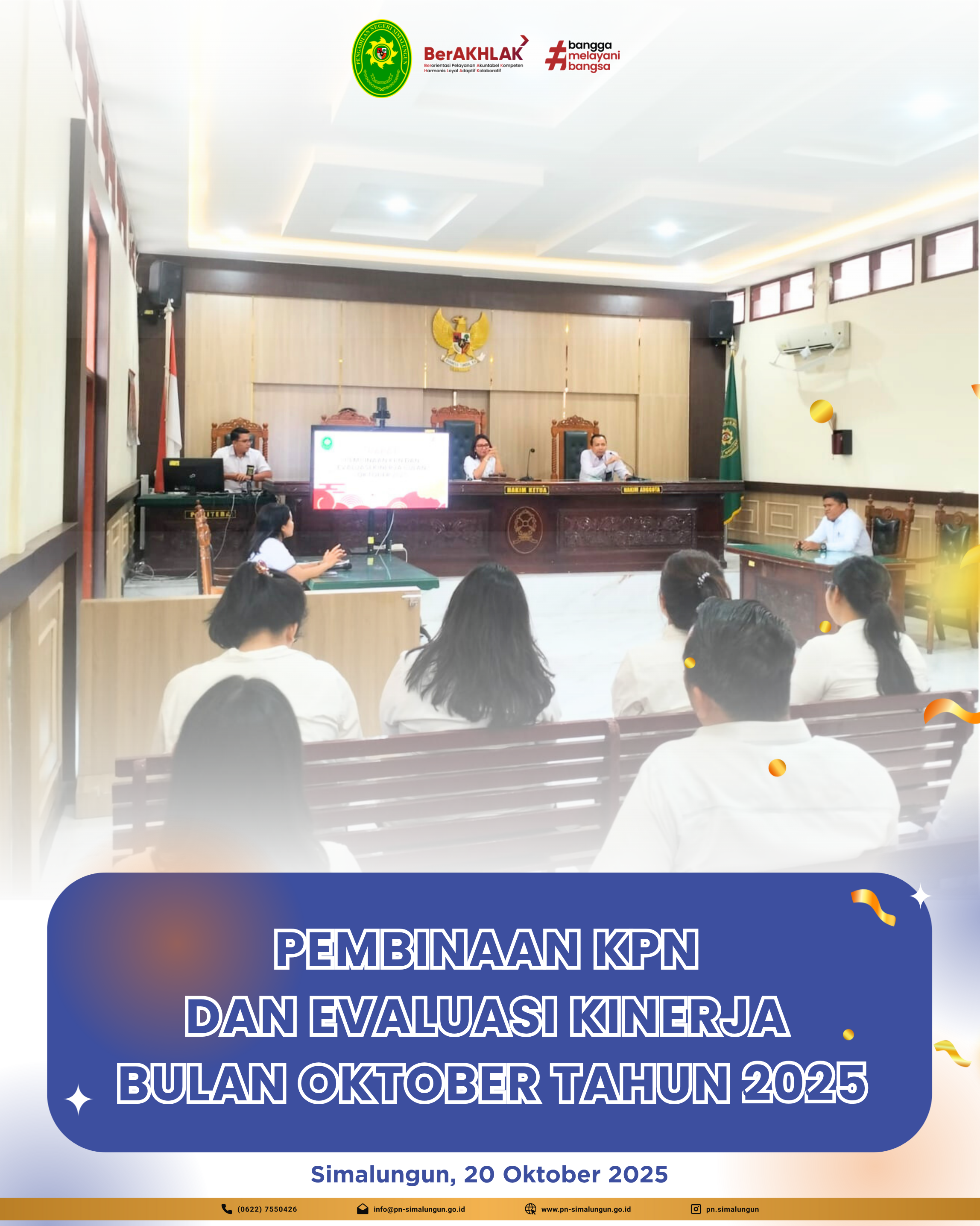 Rapat Pembinaan KPN Dan Evaluasi Kinerja Bulan Oktober 2025 Rapat Pembinaan KPN Dan Evaluasi Kinerja Bulan Oktober 2025