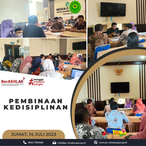 Rapat Pembinaan Kedisiplinan Rapat Pembinaan Kedisiplinan