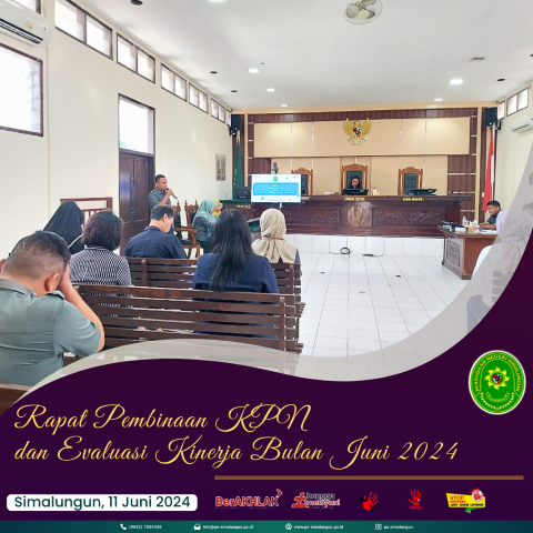 Rapat Pembinaan KPN Dan Evaluasi Kinerja Bulan Juni 2024 Rapat Pembinaan KPN Dan Evaluasi Kinerja Bulan Juni 2024
