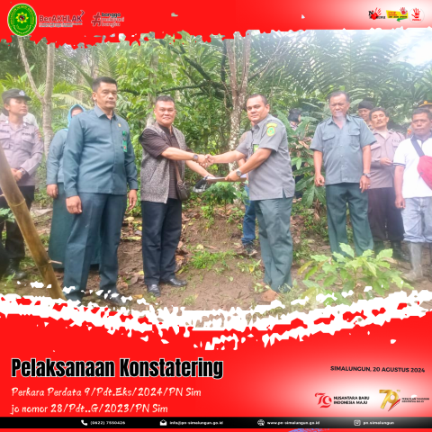 Pelaksaan Konstatering