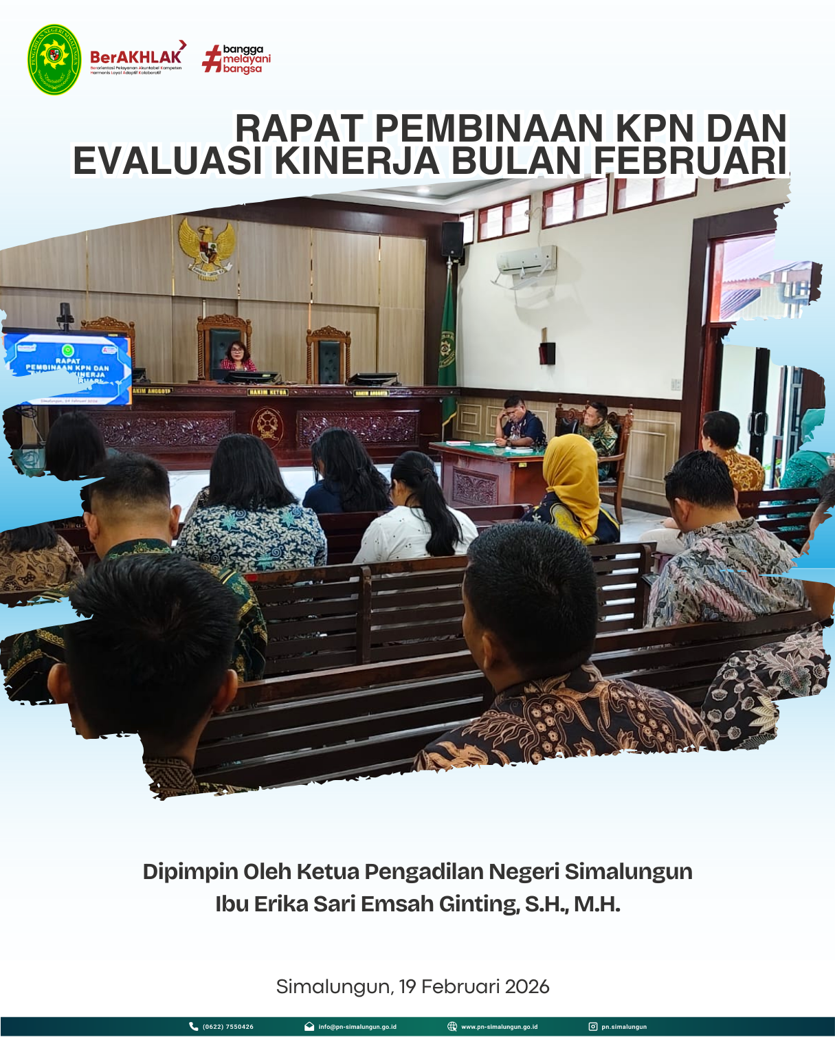 Rapat Pembinaan KPN Dan Evaluasi Kinerja Bulan Februari 2026 Rapat Pembinaan KPN Dan Evaluasi Kinerja Bulan Februari 2026