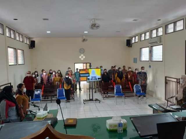 Rapat Pleno Bulanan Periode April 2022