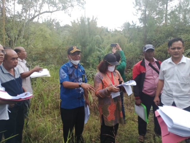 Pengadilan Negeri Simalungun Melakukan Pemeriksaan Setempat di Huta Tonga, Nagori Pondok Buluh, Kec. Dolok Panribuan, Kabupaten Simalungun Pengadilan Negeri Simalungun Melakukan Pemeriksaan Setempat di Huta Tonga, Nagori Pondok Buluh, Kec. Dolok Panribuan, Kabupaten Simalungun
