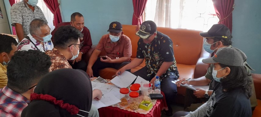 Pengadilan Negeri Simalungun Melakukan Pemeriksaan Setempat di Kecamatan Bosar Maligas Kabupaten Simalungun