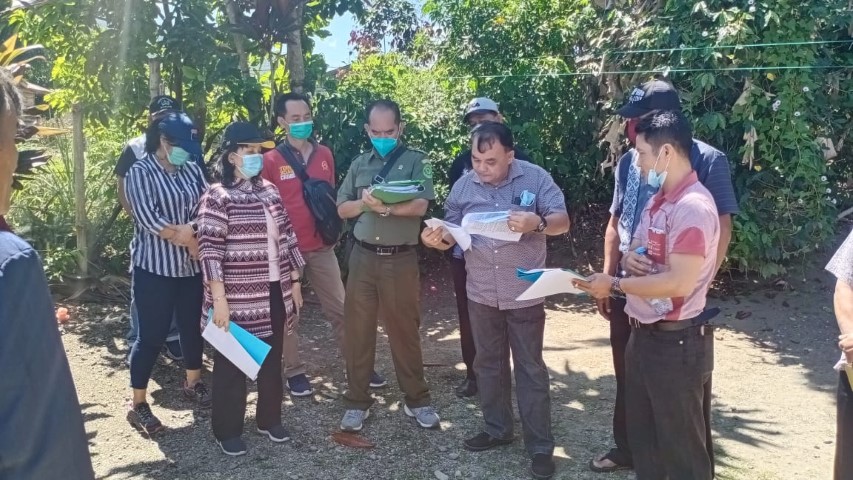 Pengadilan Negeri Simalungun Melakukan Pemeriksaan Setempat di Kecamatan Girsang Sipangan Bolon, Parapat, Kabupaten Simalungun