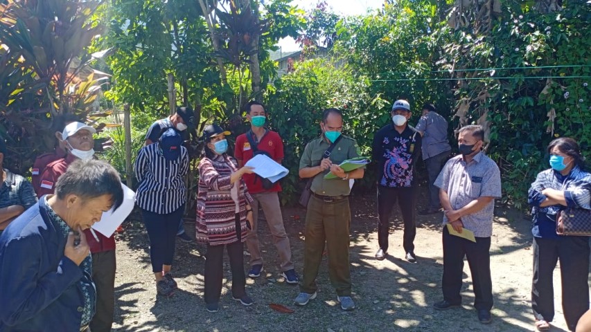 Pengadilan Negeri Simalungun Melakukan Pemeriksaan Setempat di Kecamatan Girsang Sipangan Bolon, Parapat, Kabupaten Simalungun
