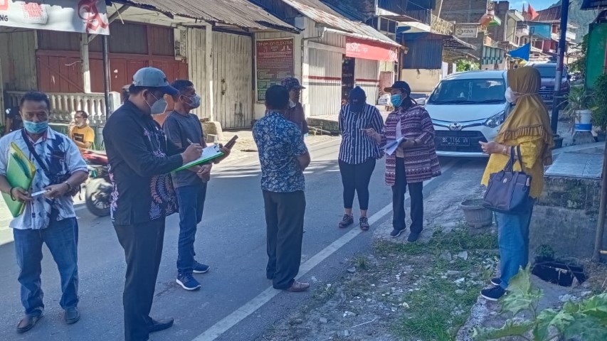 Pengadilan Negeri Simalungun Melakukan Pemeriksaan Setempat di Parapat Kabupaten Simalungun