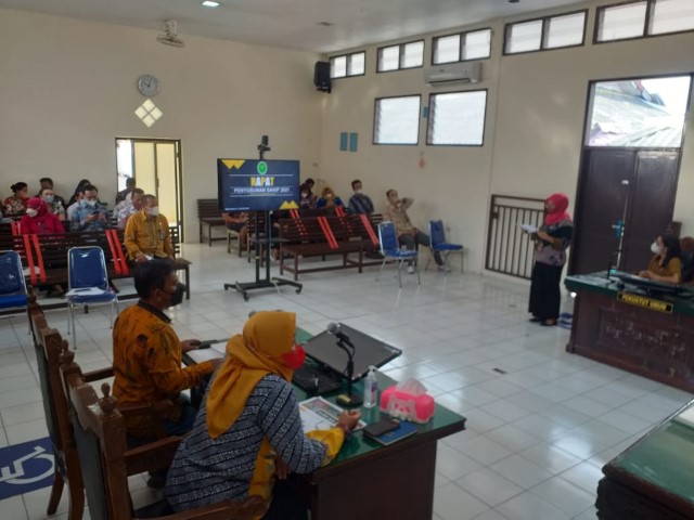 Rapat Penyusunan Dokumen SAKIP 2021 Rapat Penyusunan Dokumen SAKIP 2021