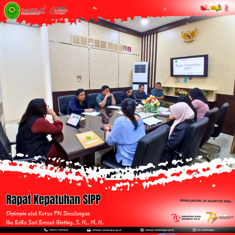 Rapat Kepatuhan SIPP