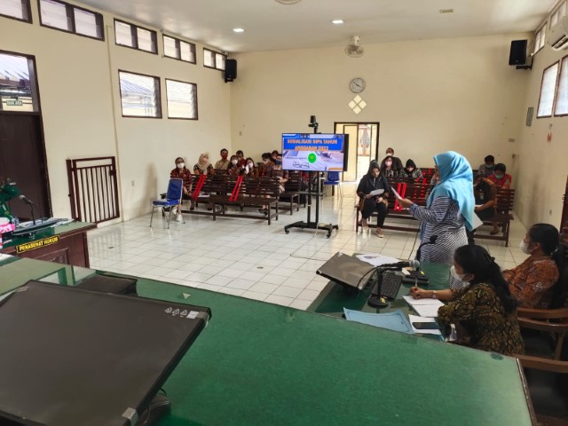 Rapat Evaluasi Anggaran dan Sosialisasi DIPA T.A. 2022